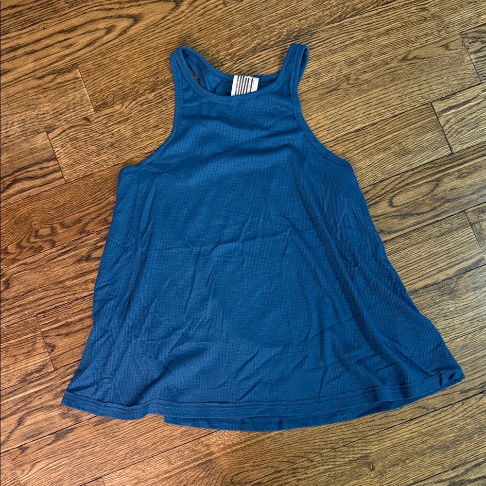 *Last Chance Price* Free People Flowy Blue Tank Top Size S/P